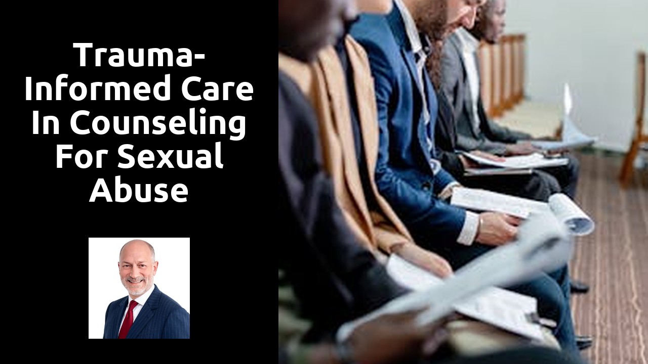 Trauma-Informed Care in Counseling for Sexual Abuse Survivors